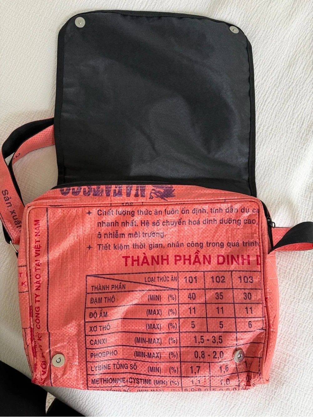 CEMENT6 Upcycled Messenger Bag Good Condition
